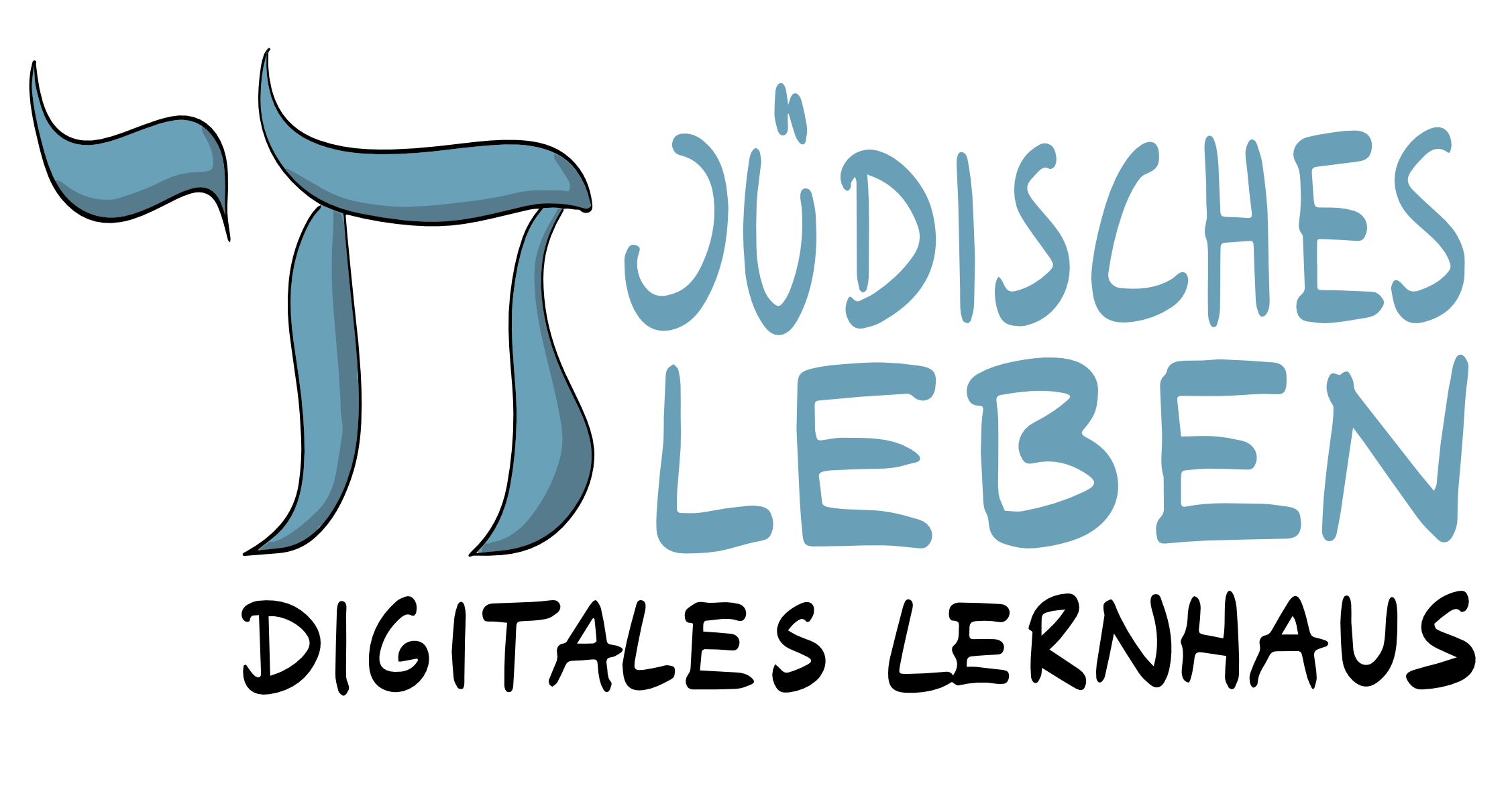 Logo Digitales Lernhaus Jüdisches Leben mit dem Chai-Zeichen